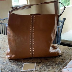 Authentic Michael Kors Studded Hobo Bag